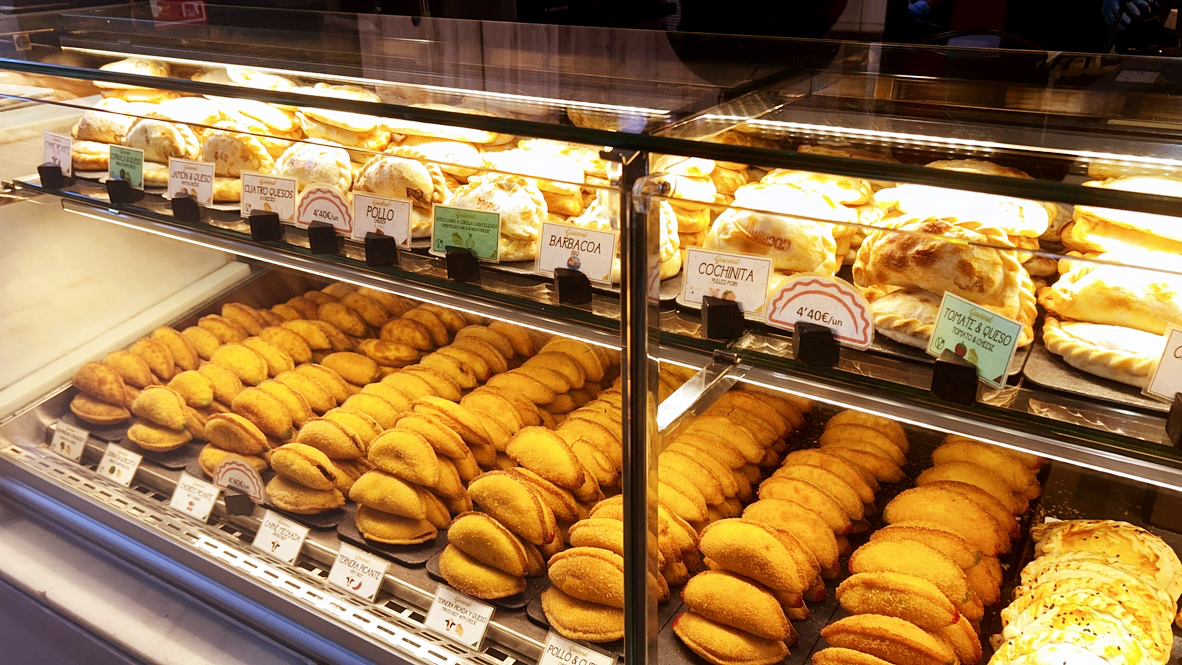Empanadas im Mercado San Miguel